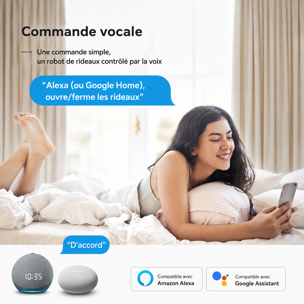 Ouvre-Rideaux Intelligent