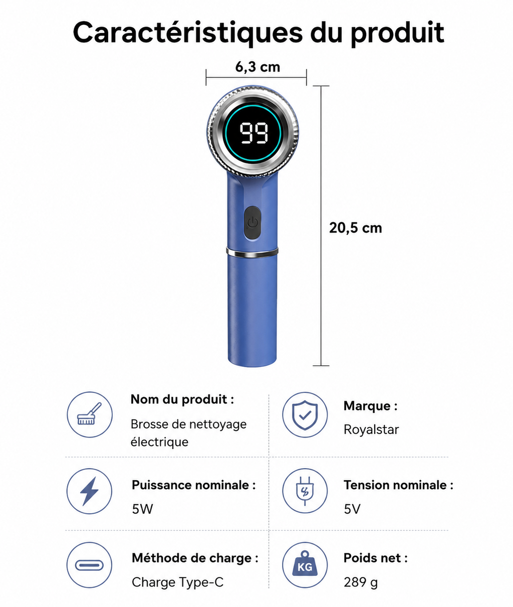 Brosse Electrique Multifonction PRO
