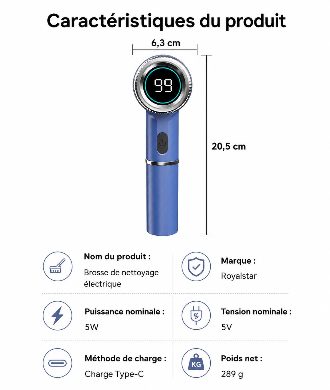 Brosse Electrique Multifonction PRO
